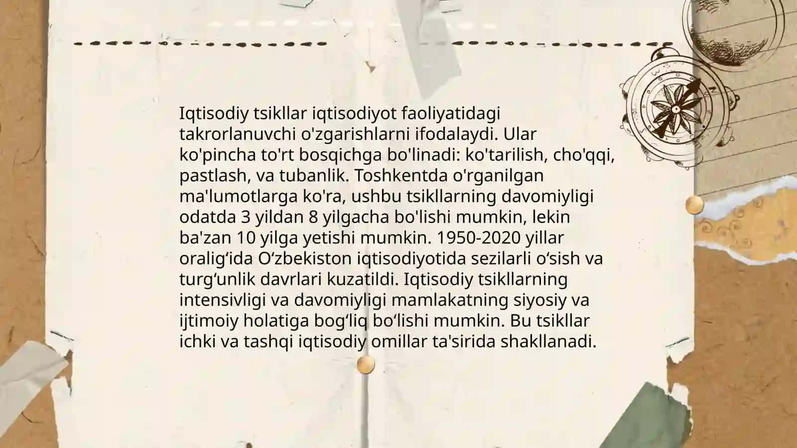 Real iqtisodiy davrlar nazariyasi 4