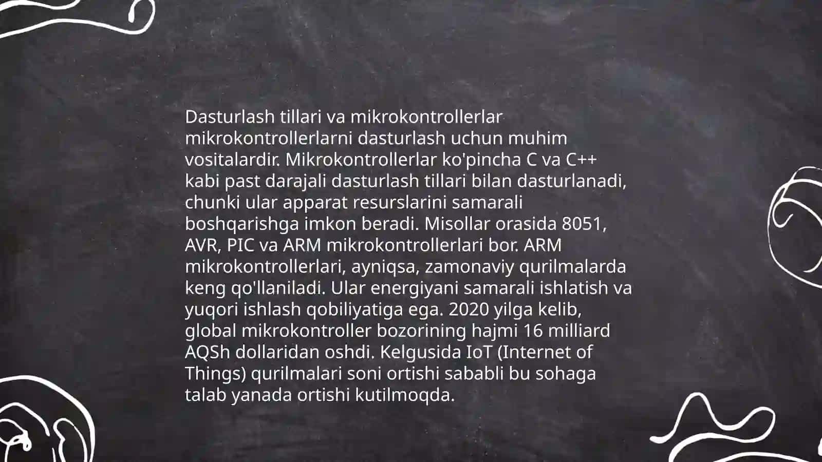 Mikrokontrollerlar asoslari 4
