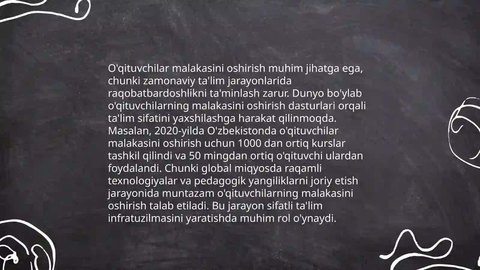 Maktab formasi muammosi bo'yicha yechimlar 4