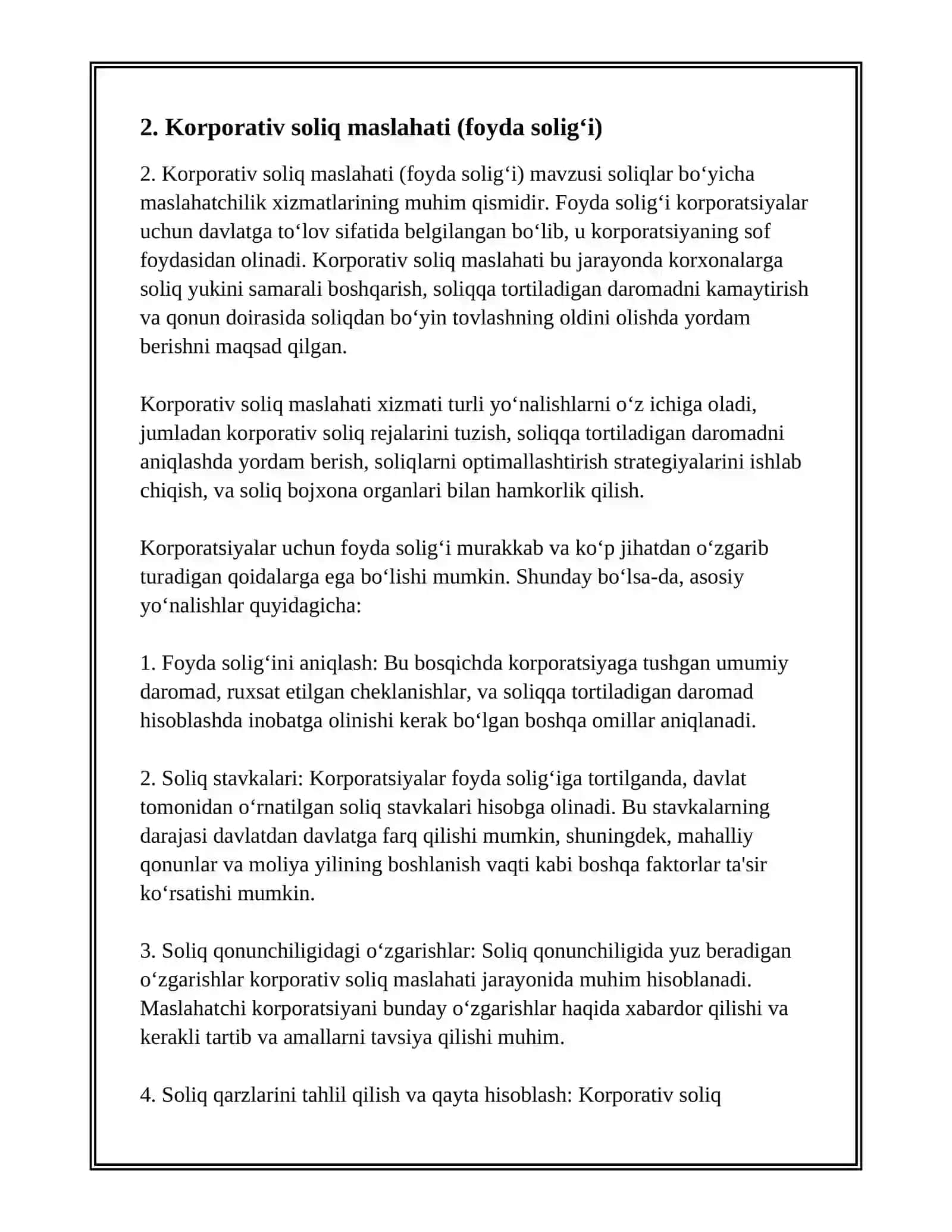 SOLIQ MASLAHATI XIZMATLARI 4