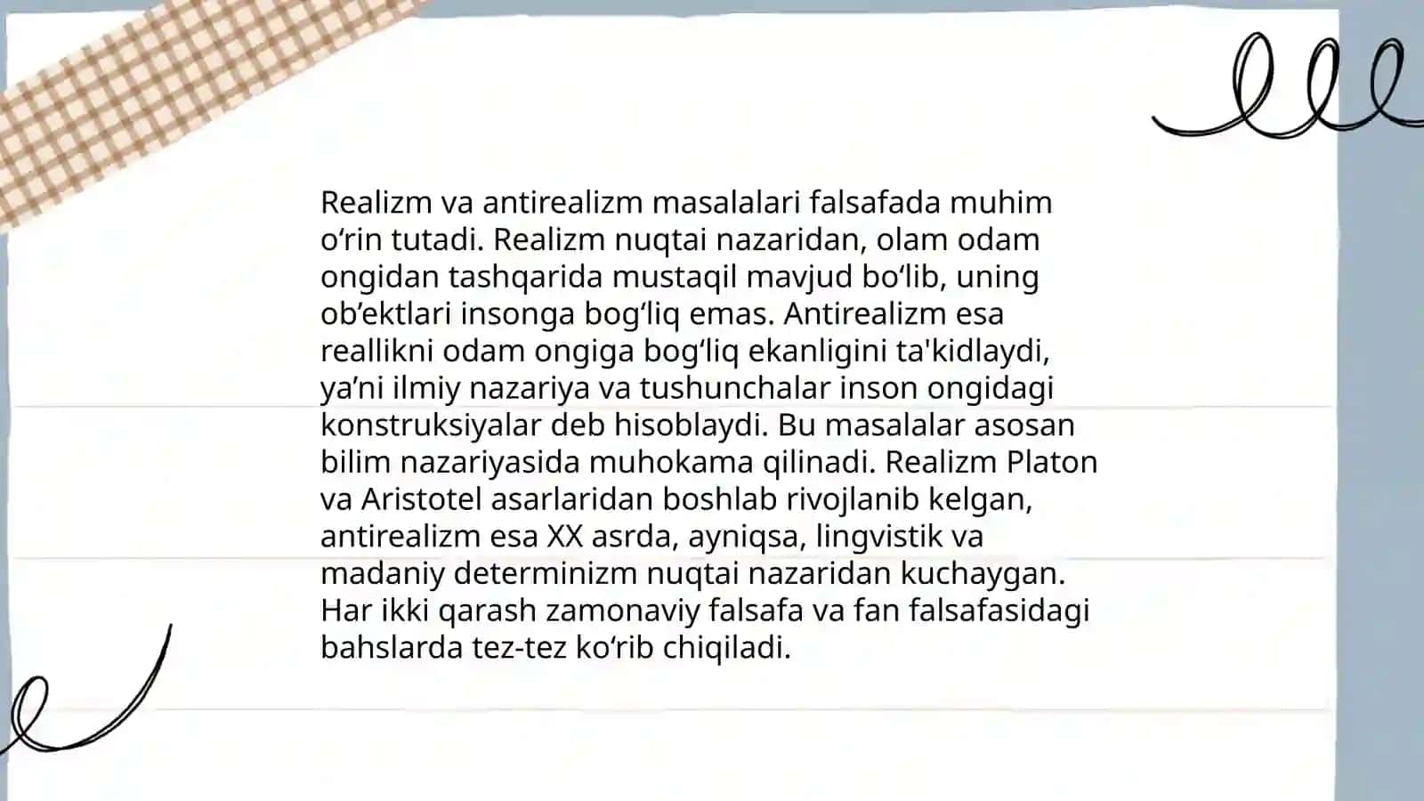 Borliq tushunchasining zamonaviy talqinlari 4