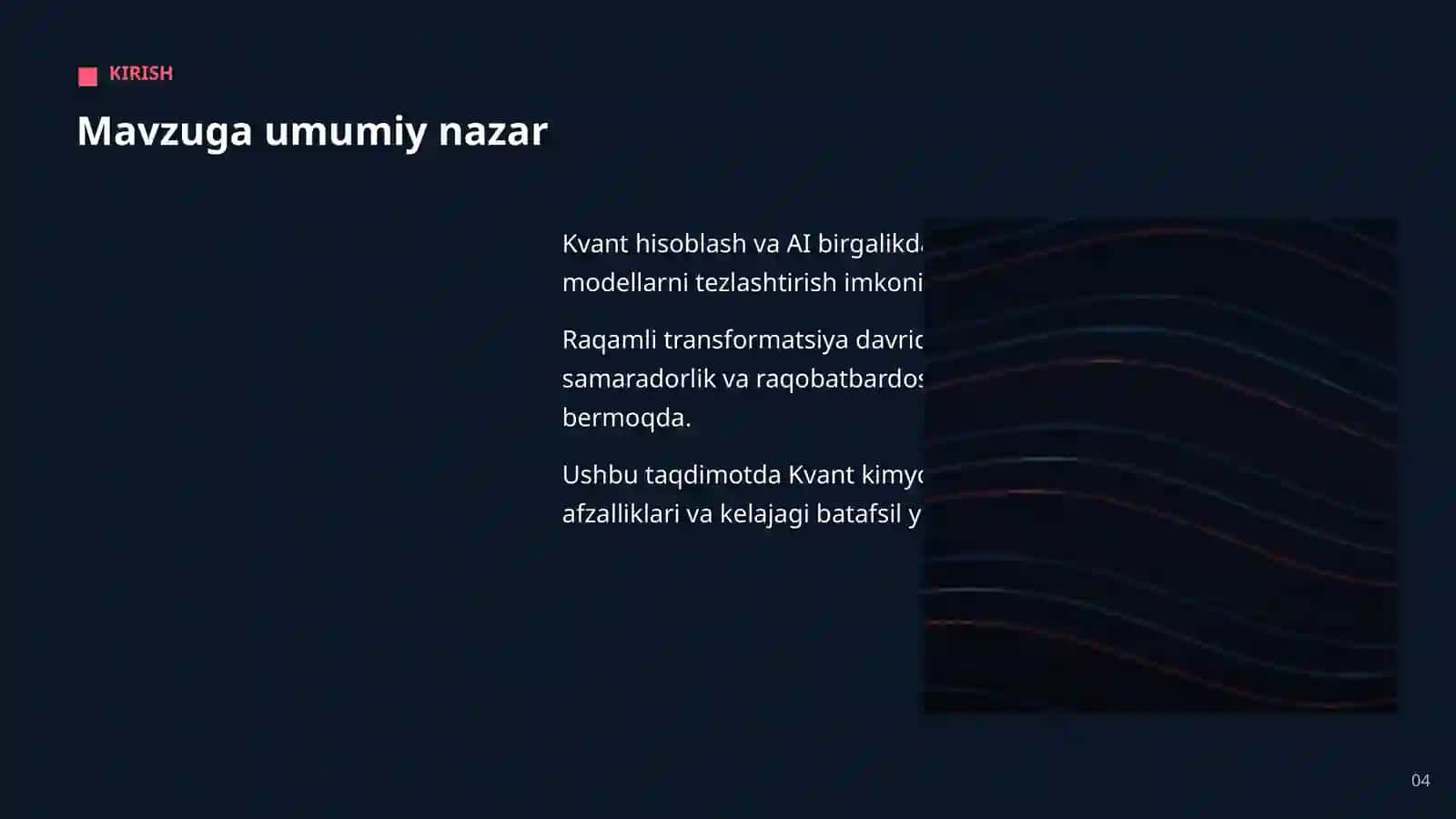 KVANT HISOBLASH VA AI 4