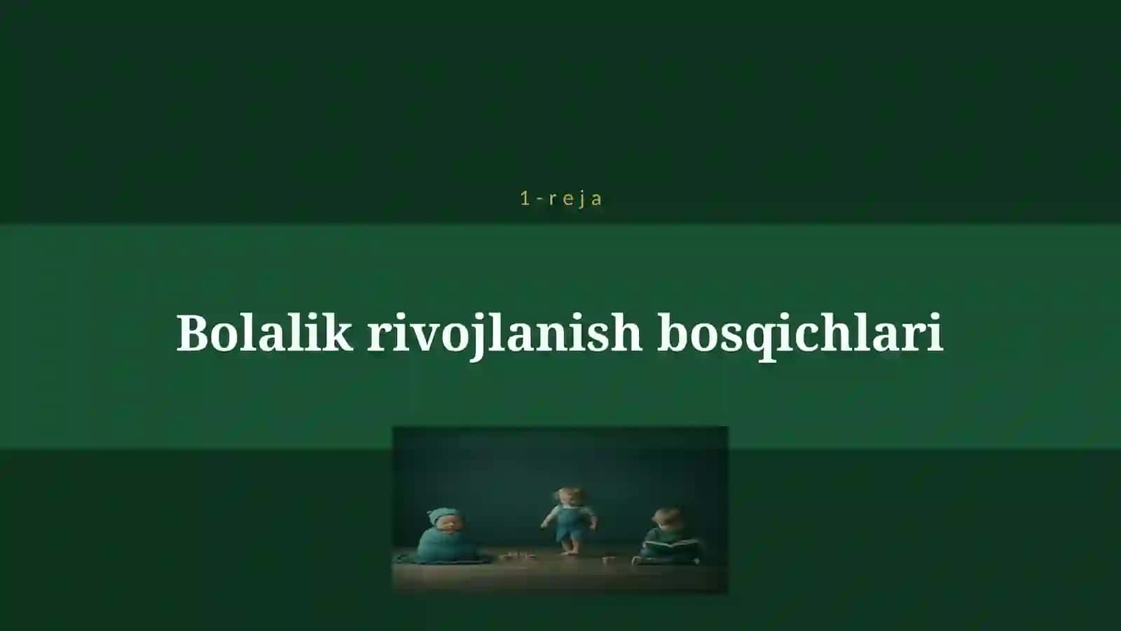 OILA TARBIYASI ASOSLARI 4