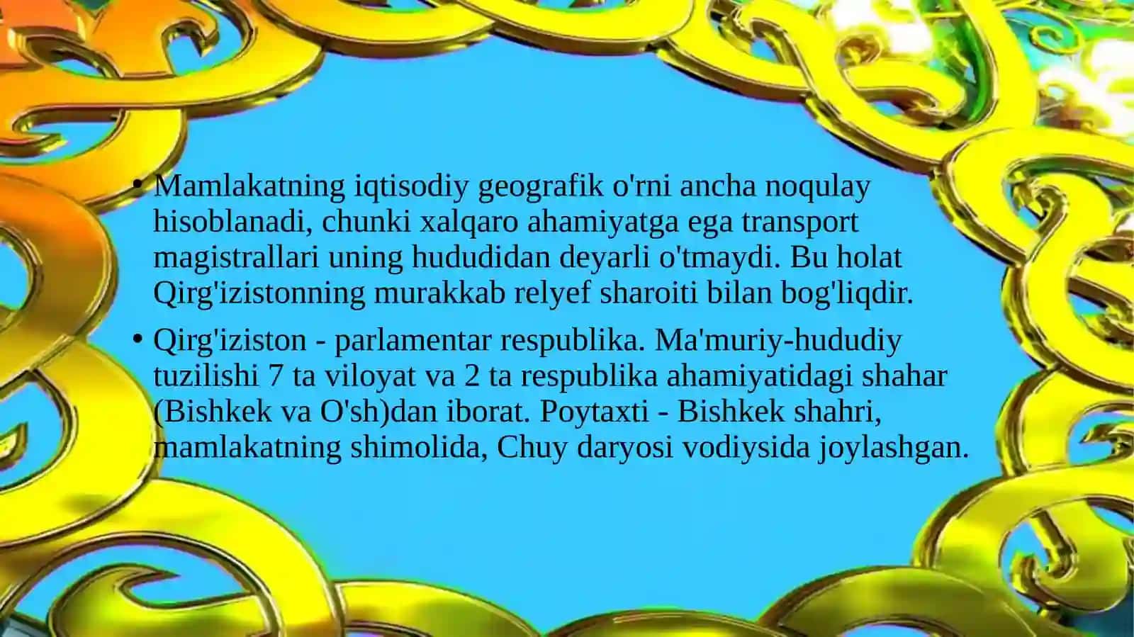 Qirg‘iziston Respublikasi 4