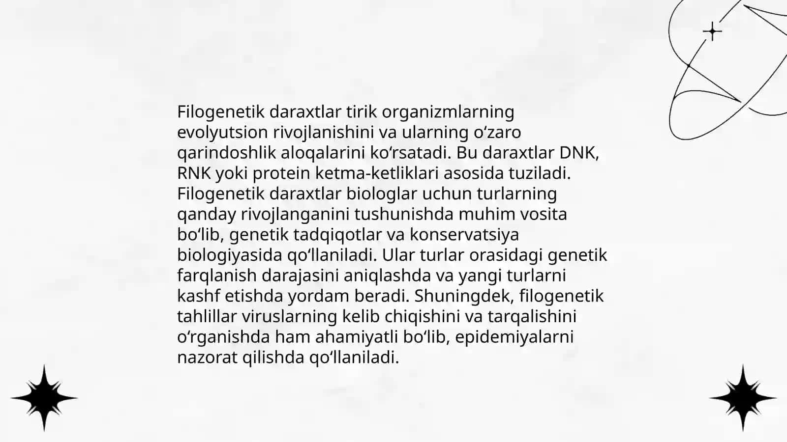 Zamonaviy Filogenetik Sistema 4