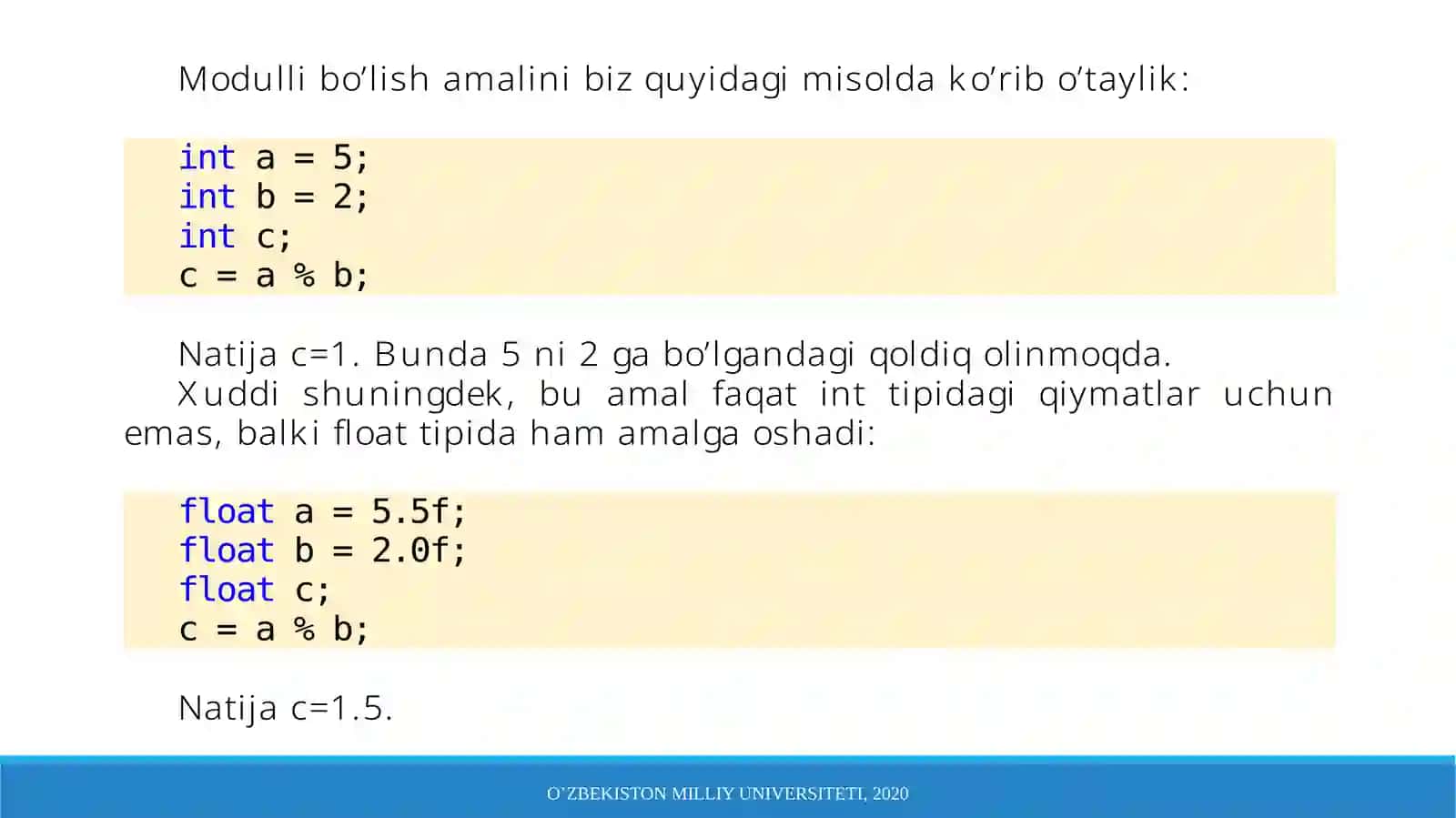 Dasturlash asoslari 4
