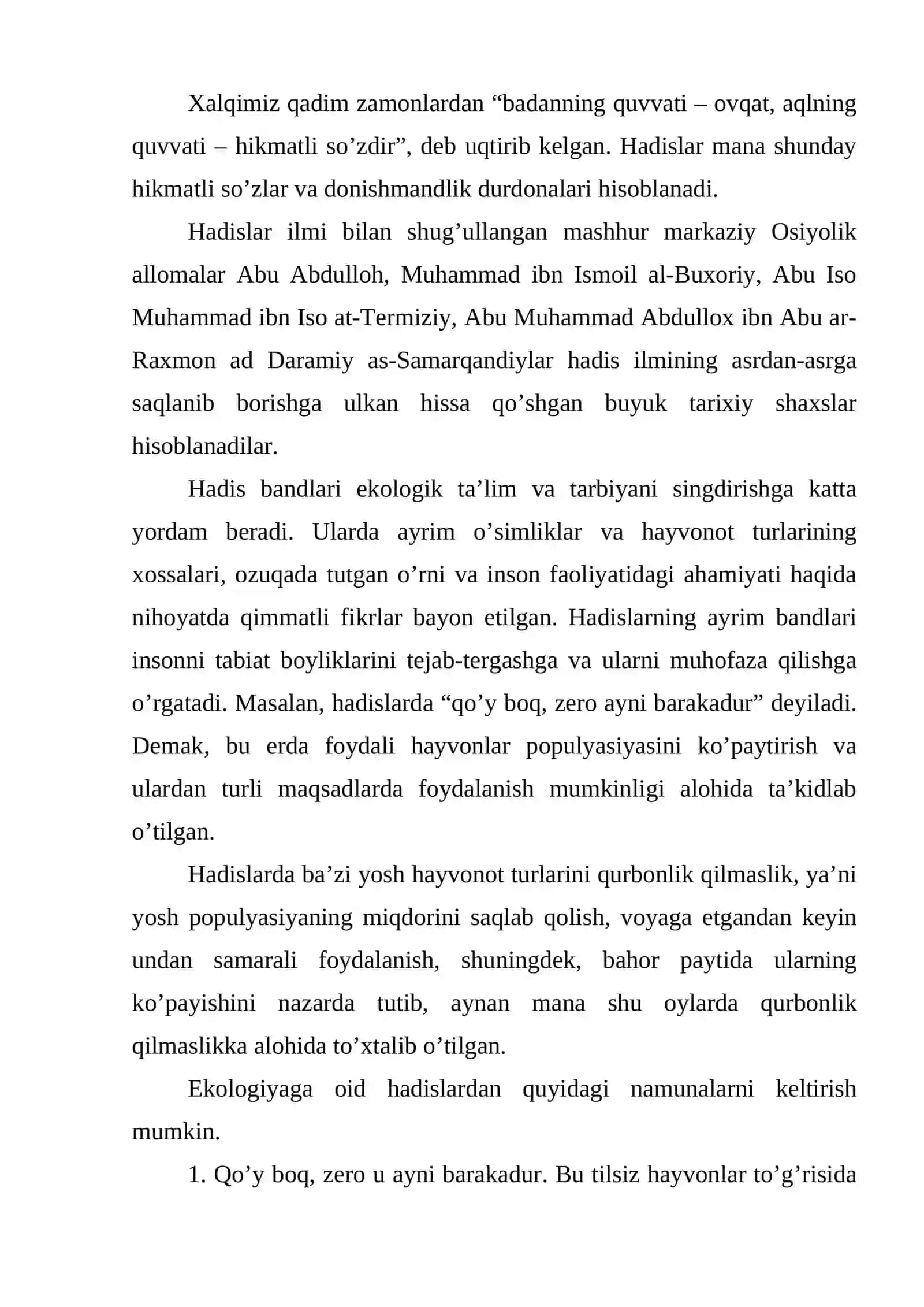 Atrof-muhit muxofazasida inson va tabiat o'rtasidagi munosabatlar 4