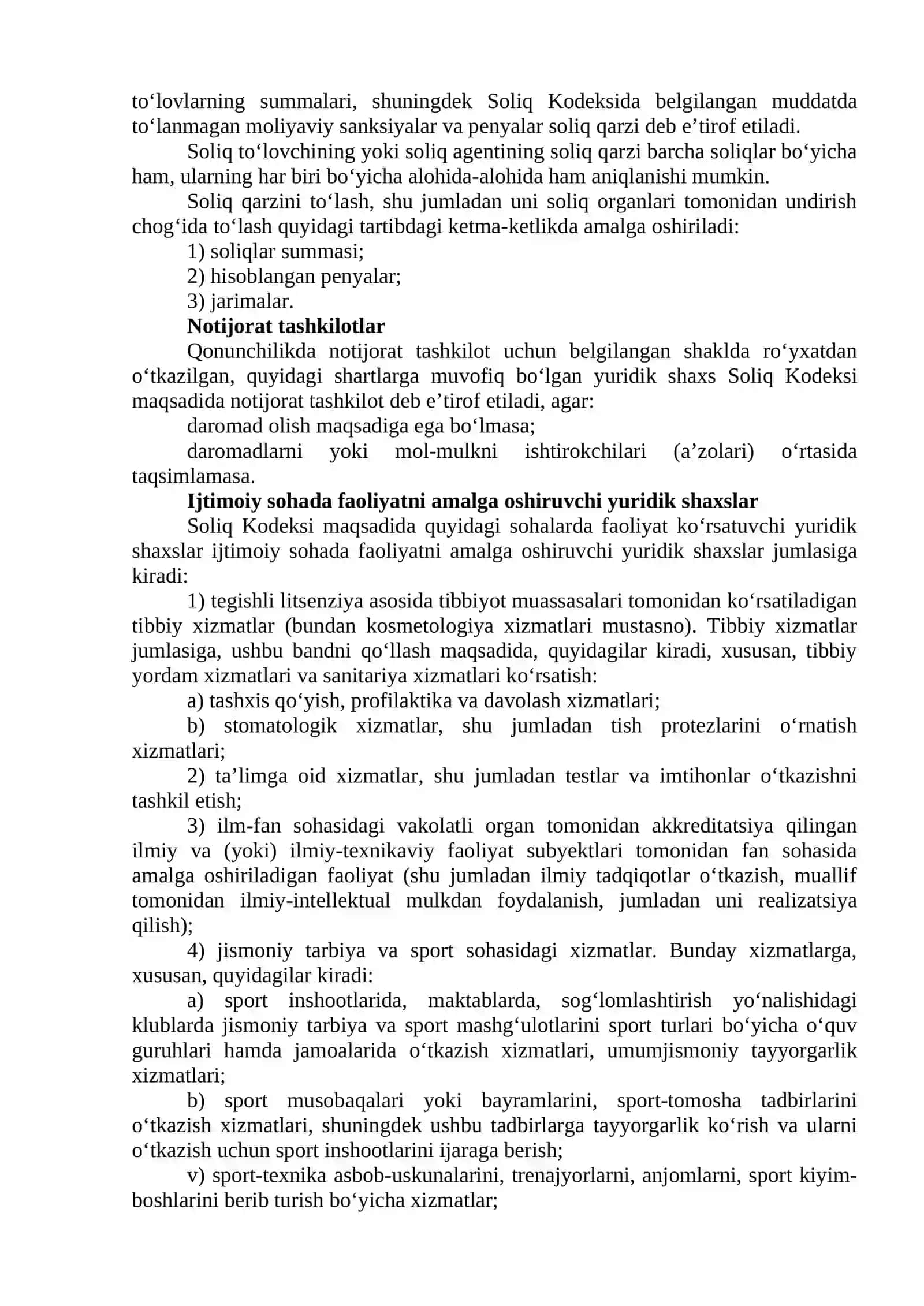 SOLIQ KODEKSIDA QO‘LLANILADIGAN ASOSIY TUSHUNCHALAR 4