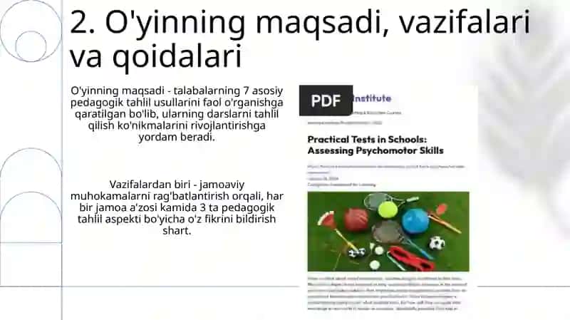 Jismoniy madaniyat darsining pedagogik tahlili 4