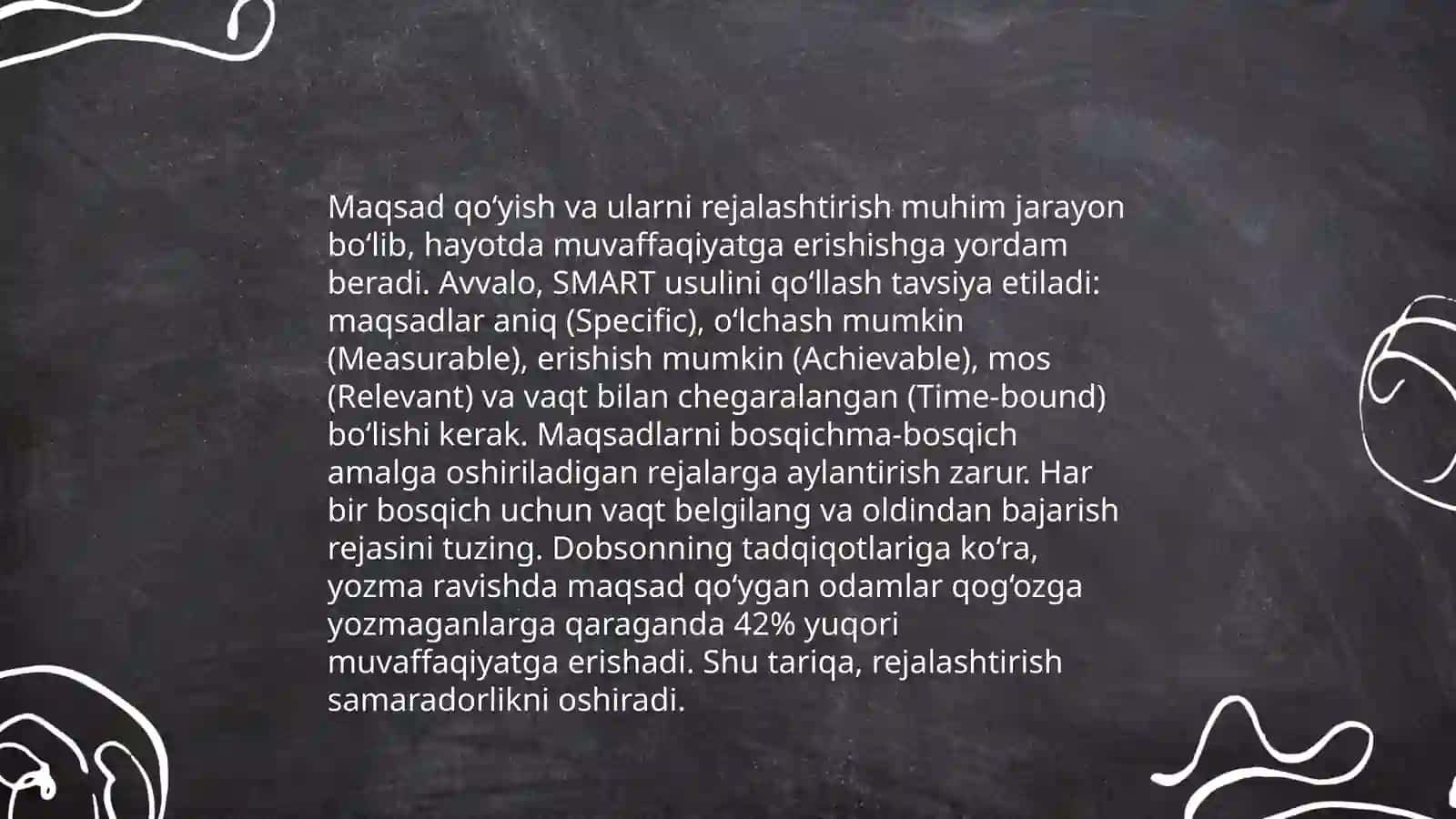 Vaqtni boshqarish san'ati tushunchasi va uning mazmuni 4