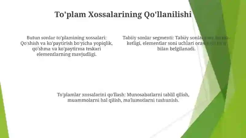 Nomanfiy butun sonlar toʻplami 4
