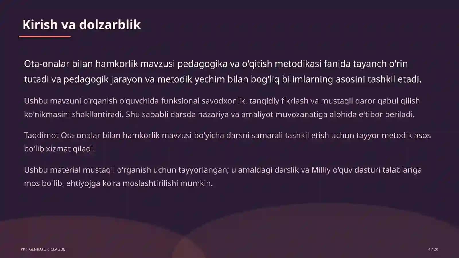Ota-onalar bilan hamkorlik 4