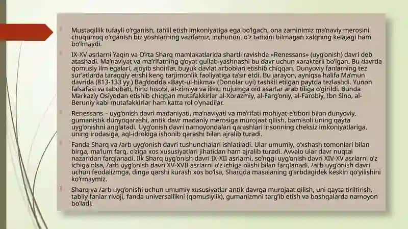 O'rta Osiyo madaniy merosi 4