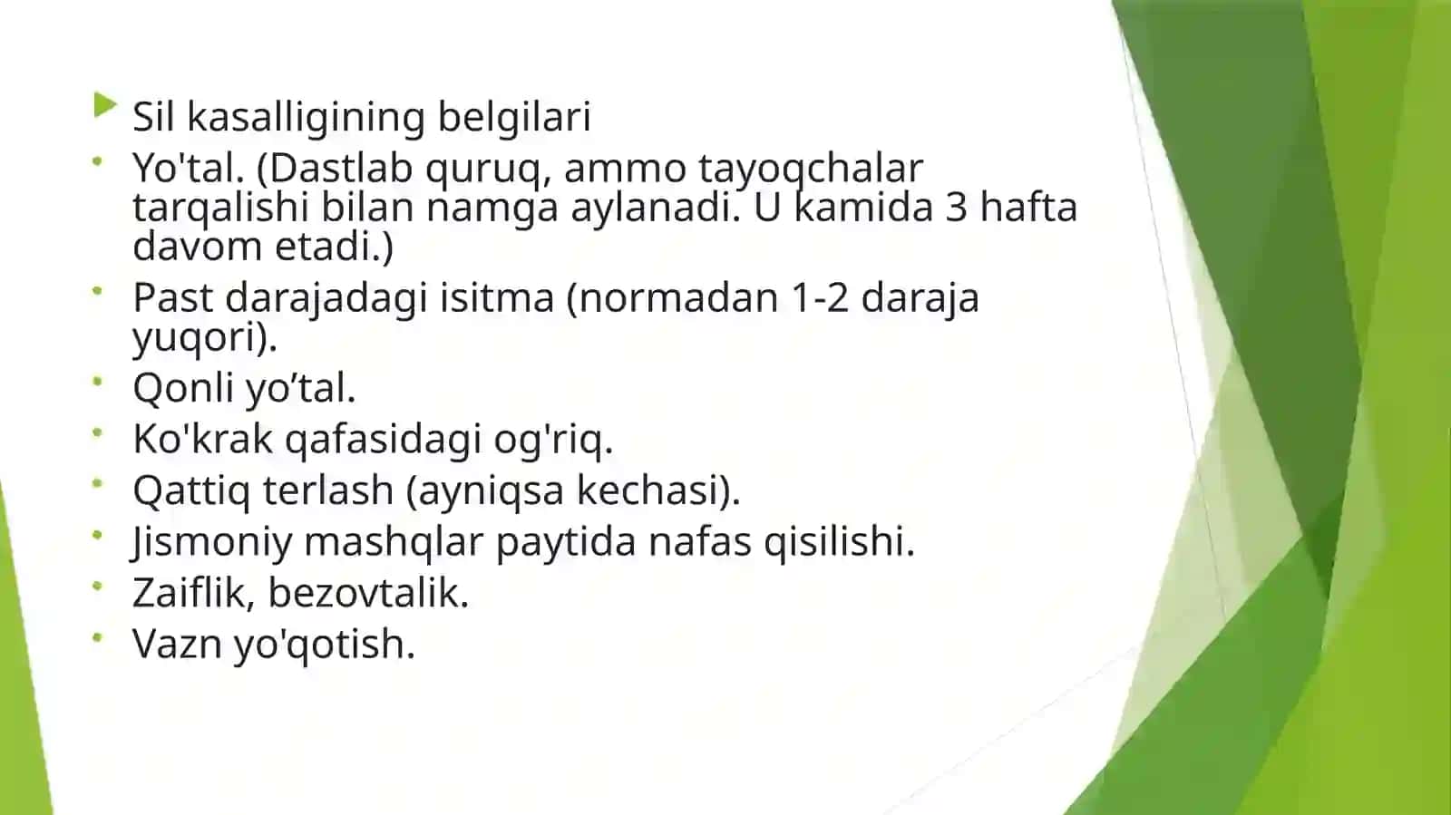 Sil kasalligi 4