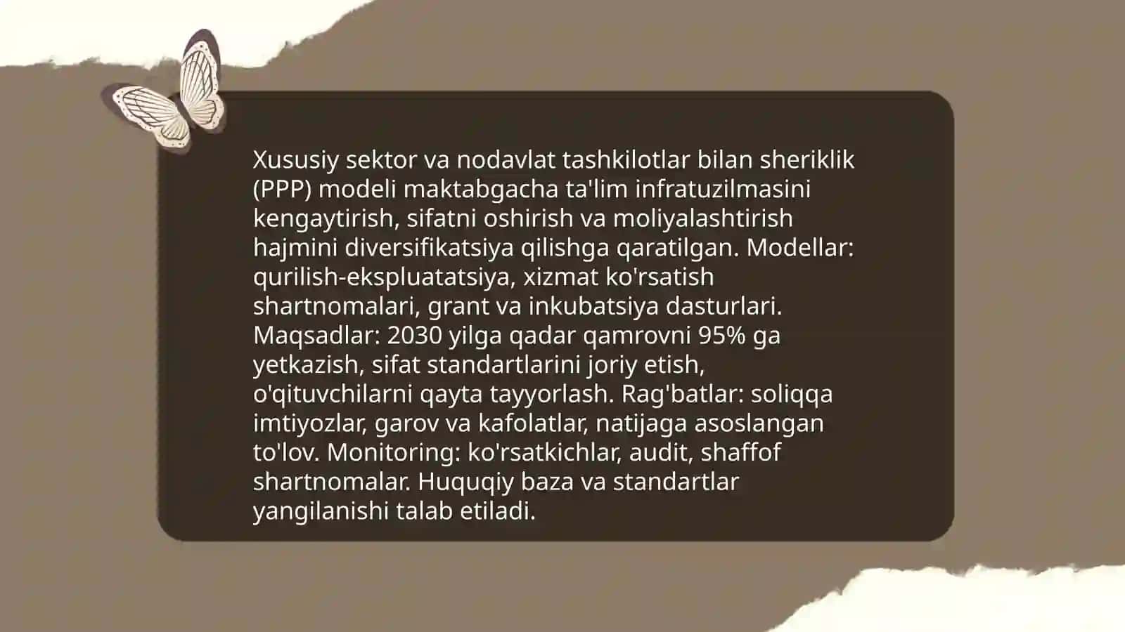Konsepsiyaning 15-bobida huquqiy va normativ-huquqiy bazani takomillashtirishga doir chora-tadbirlar 4