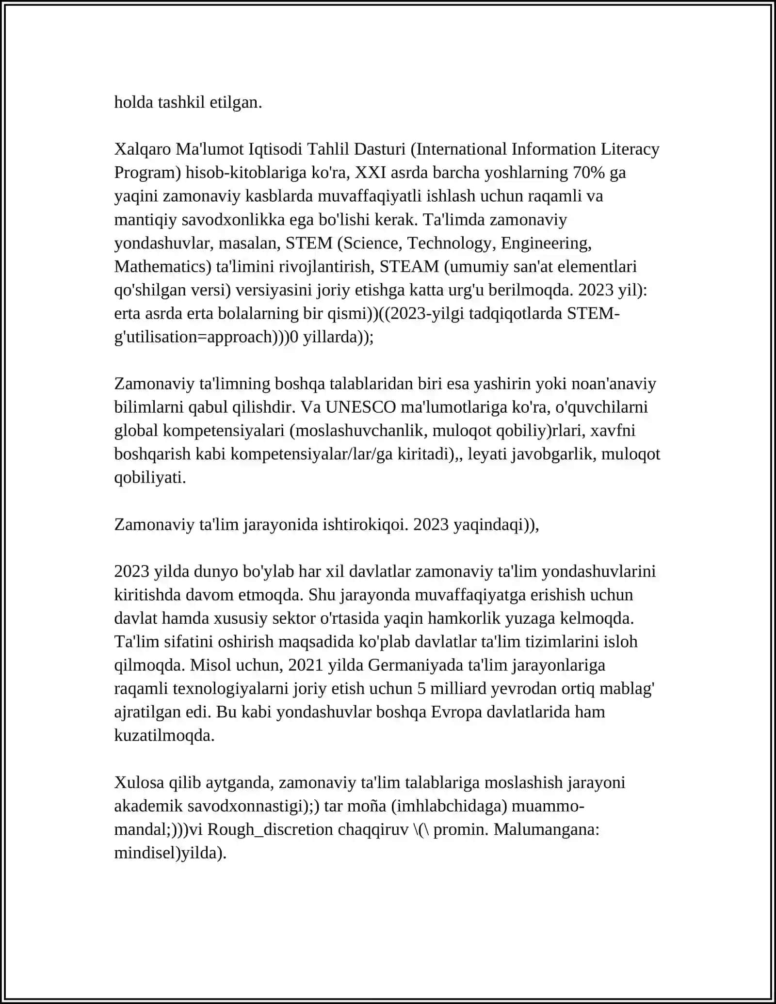 AKADEMIK SAVODXONLIK KASBIY KOMPETENSIYALARNI SHAKLLANTIRISH ASOSI SIFATIDA 4