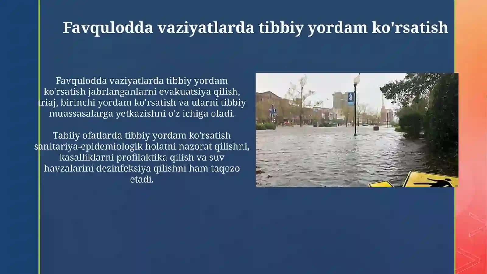 Tabiiy tusdagi favqulotda vaziyatlarga tibbiy yordam 4