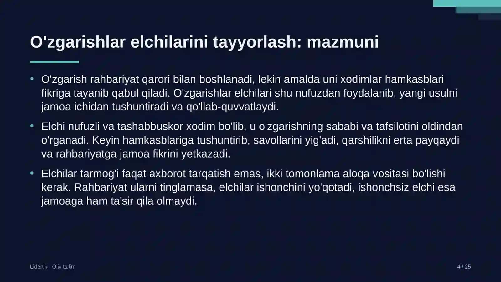 futbol akademiyalarida o'zgarishlar elchilarini tayyorlash 5526 4