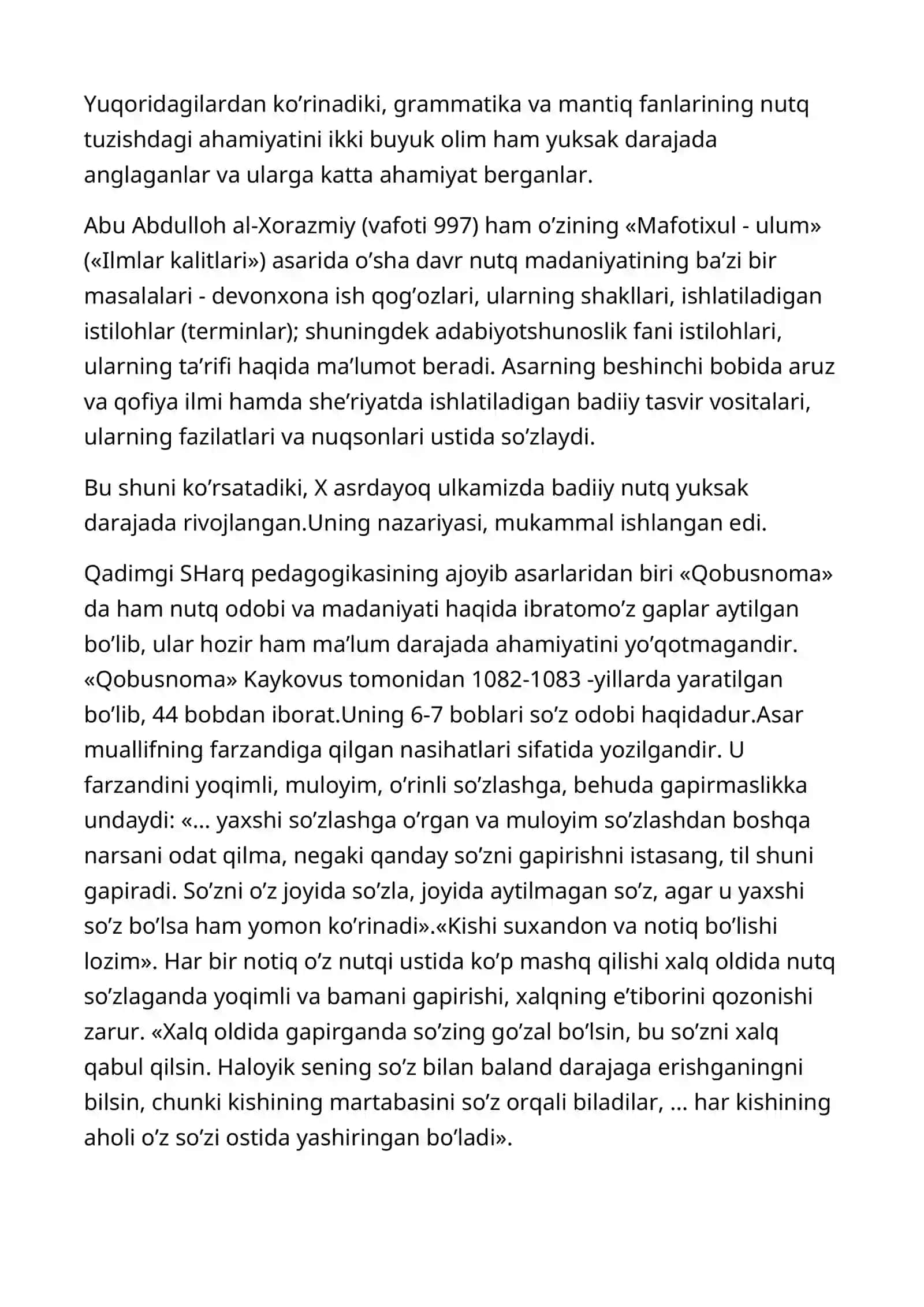 Sharq madaniyati tarixida ham nutq madaniyati 4