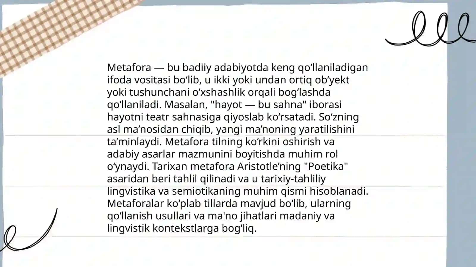 Badiiy tasvir va ifoda vositalari 4