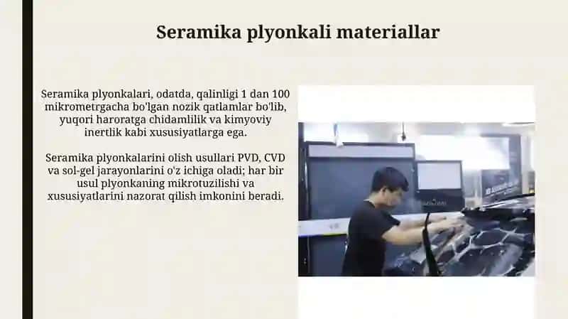 Keramika plyonka asosidagi quyosh issiqlik ishlab chiqarish 4