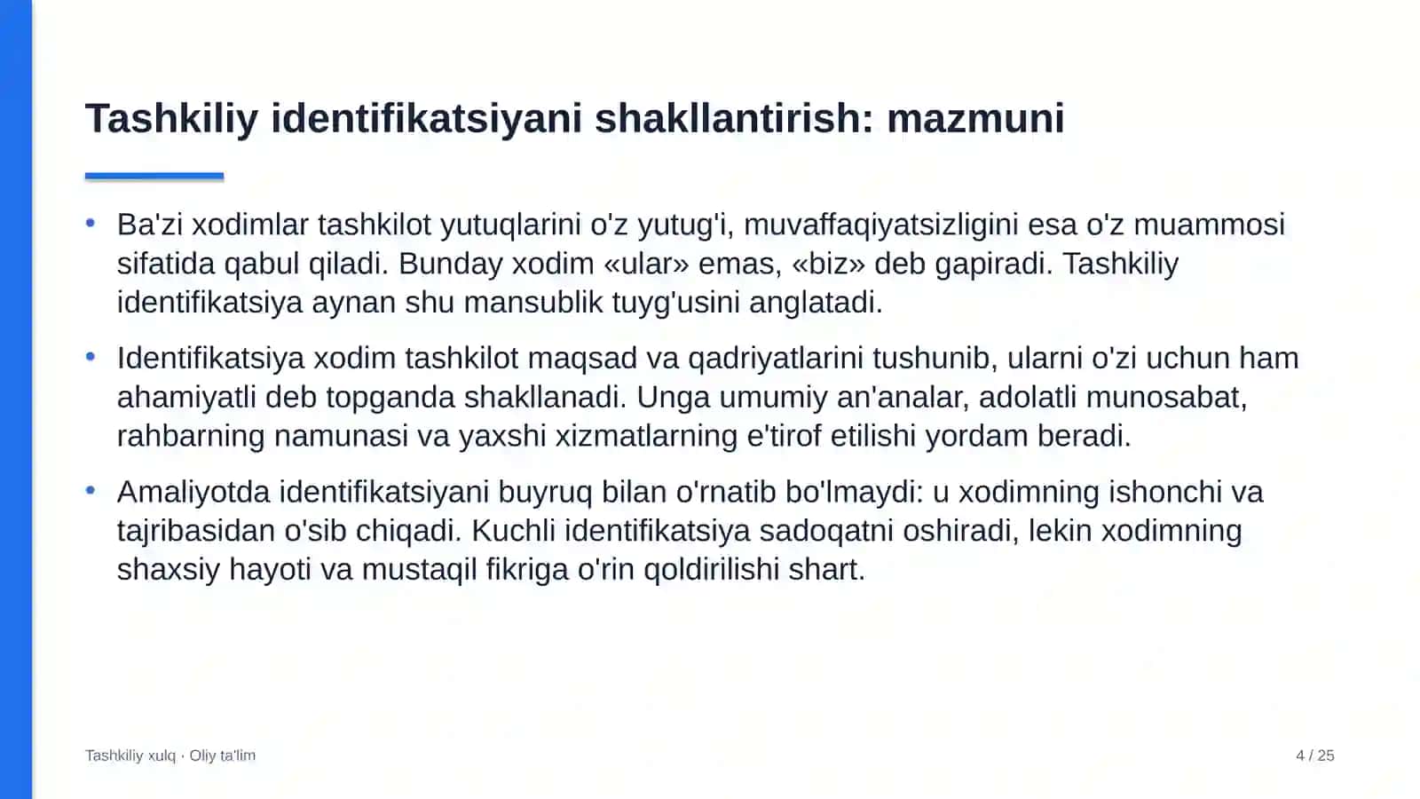Avtobus parklarida tashkiliy identifikatsiyani shakllantirish 4