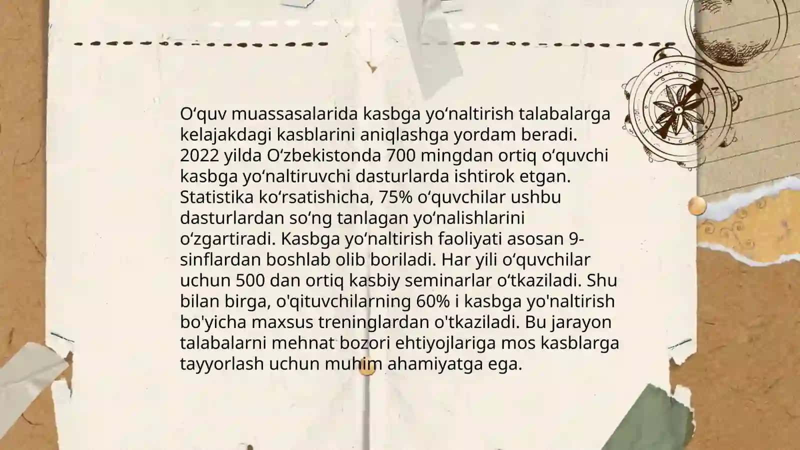 Oʻspirinlarning kasbga tayyorgarligi muommosi 4