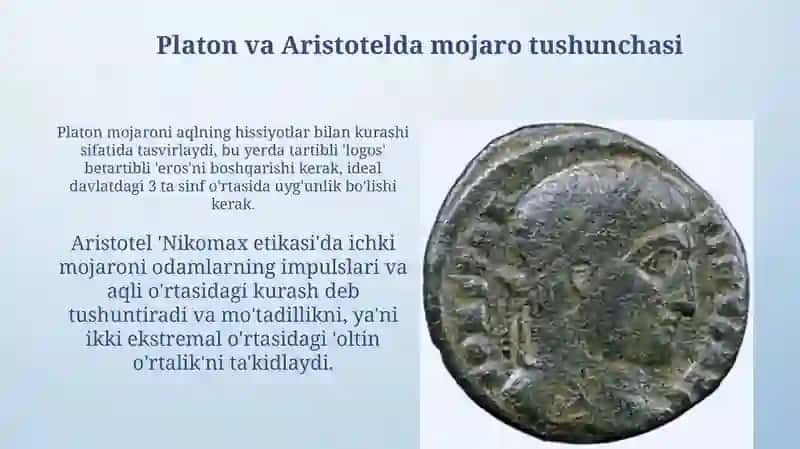 Antik davr va o‘rta asr G‘arb faylasuflarining asarlarida konflikt tushunchasining ifodalanishi 4