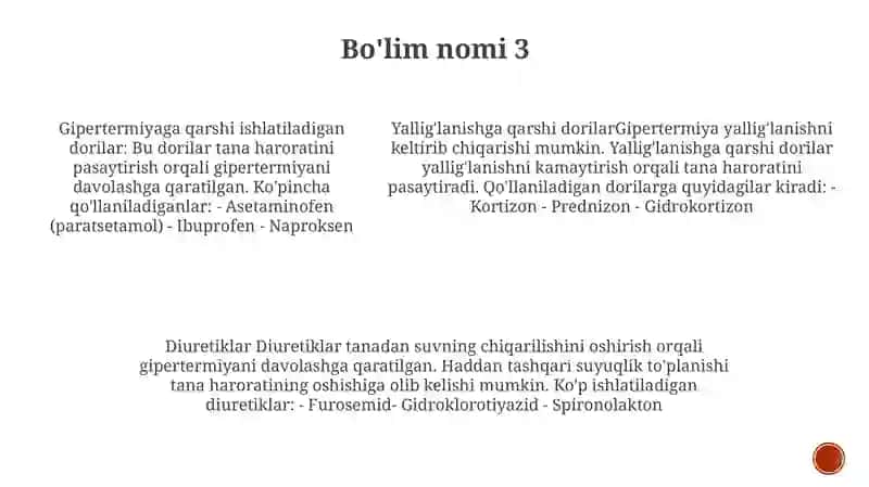 Gipertermiya Sindromi Va Uni Davolashda Ishlatiladigan Dori Vositalari 4