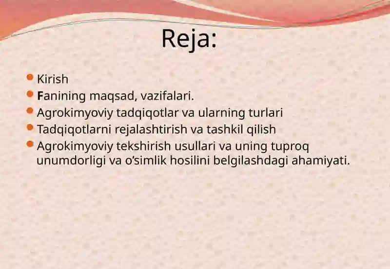 AGROKIMYOVIY TEKSHIRISH USULLARI 4