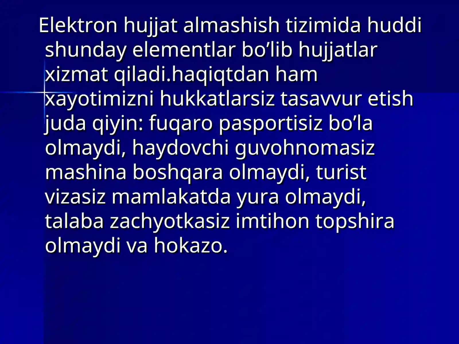 Elektron hujjat almashish tizimlari 4