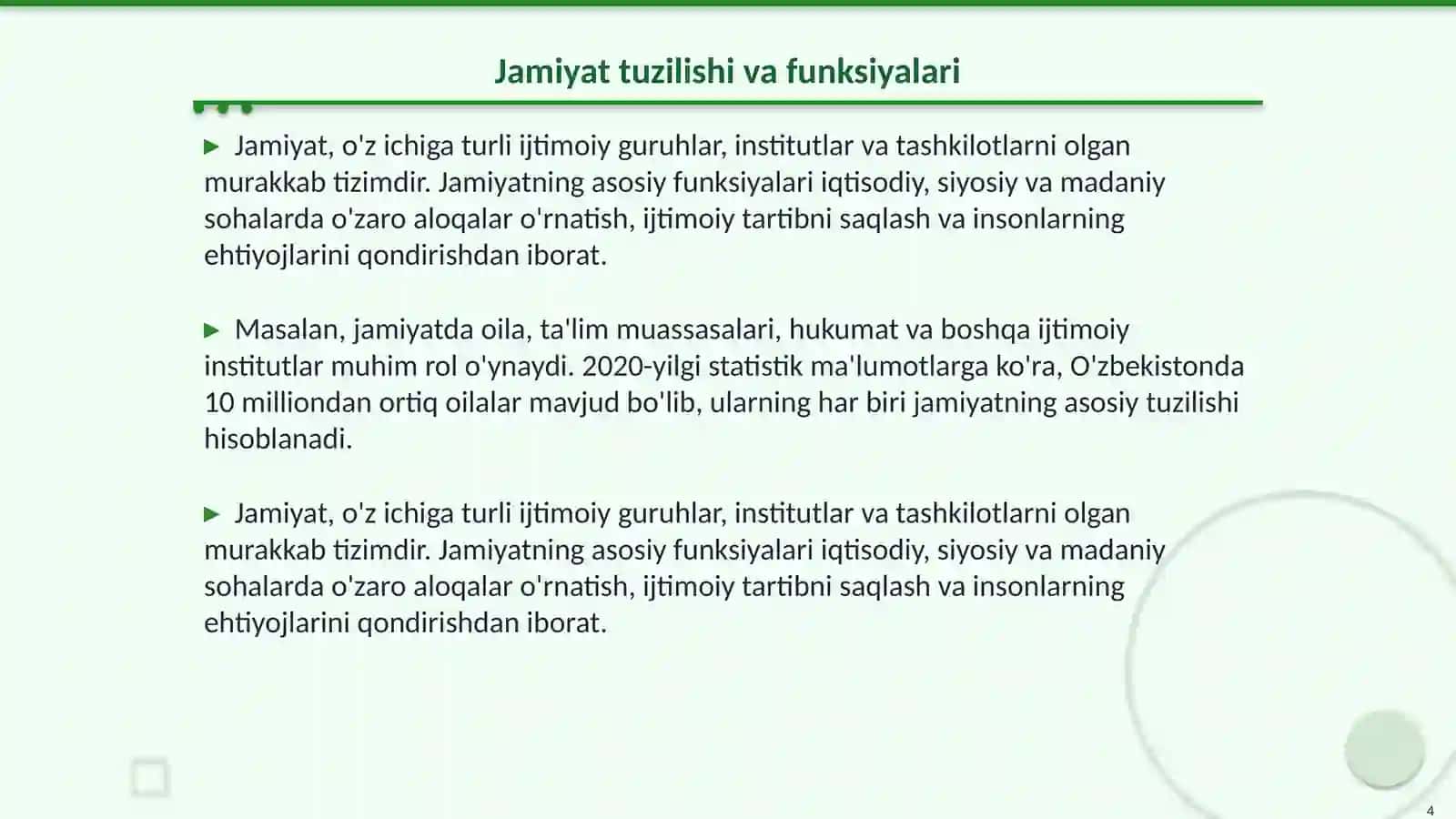 Jamiyat va shaxs falsafasi 4