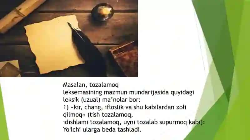 Uzualma'nolar leksemasi 4