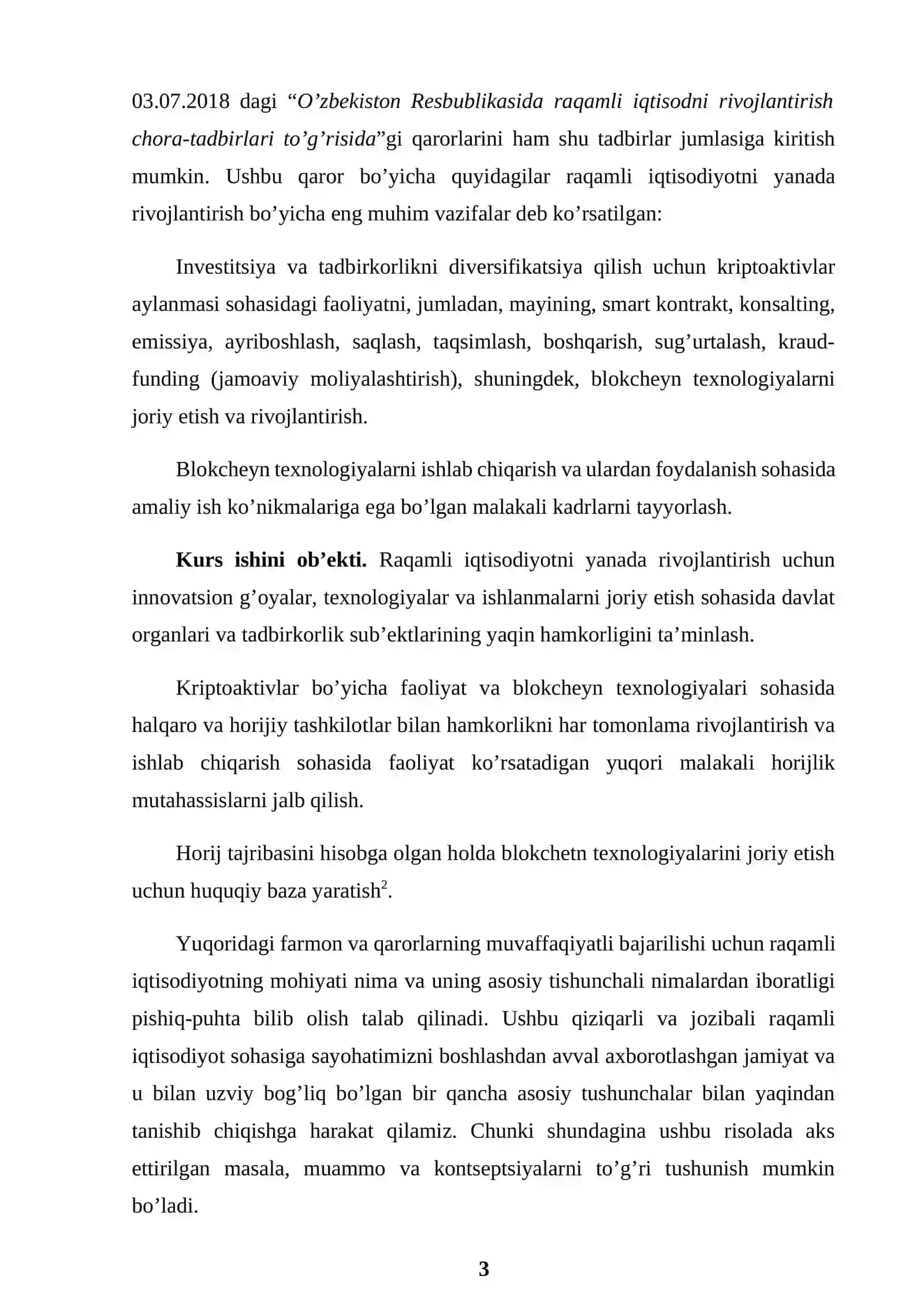 Iqtisodiyot taraqqiyotga erishishda raqamli iqtisodiyotning o'rni 4