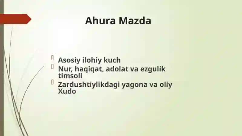 Zardushtiylikning Teologik Tizimi va Diniy Marosimlari. 4