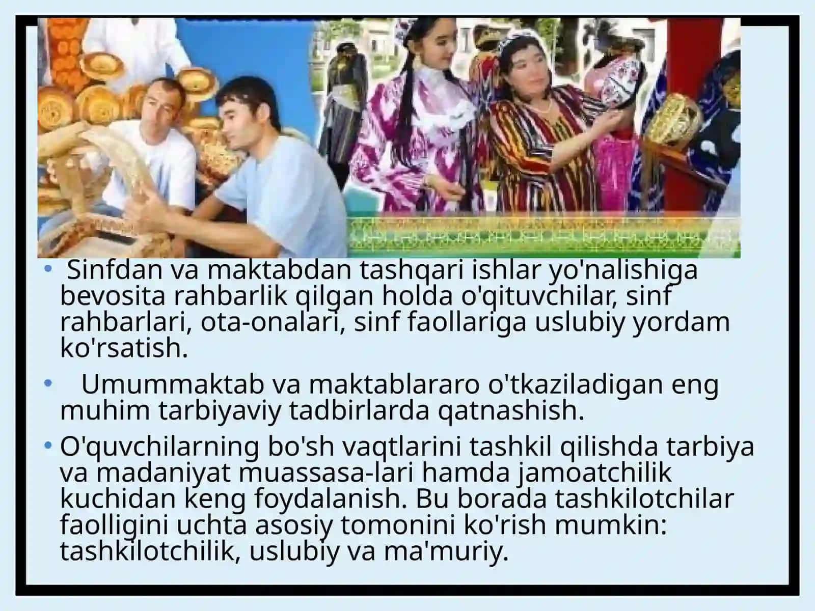 Shokirova Dinora - Yunogogika fanida ta'lim talabasi taqdimoti 4