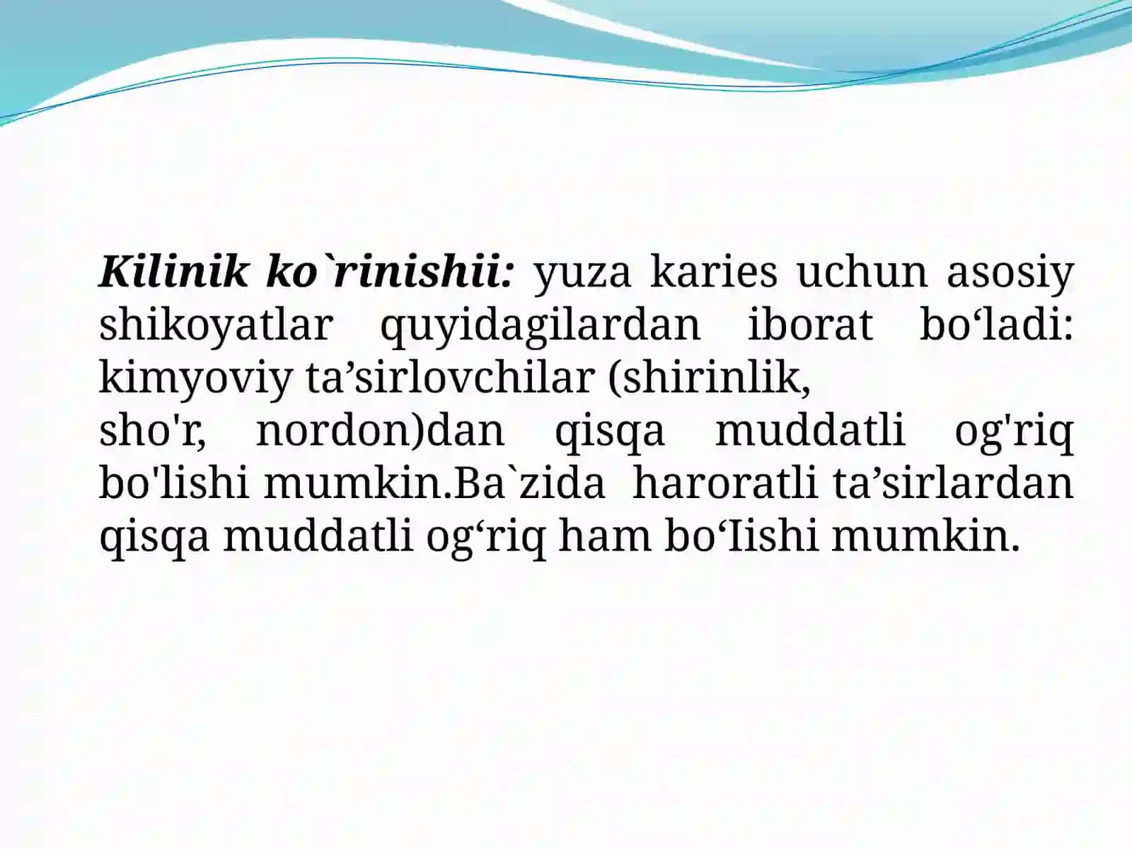 Yuza karies 4