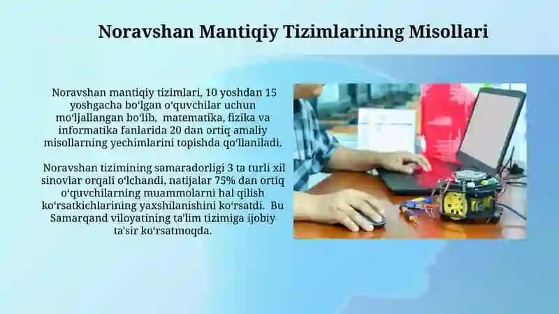 Noravshan Mantiqiy Tizimlar 4