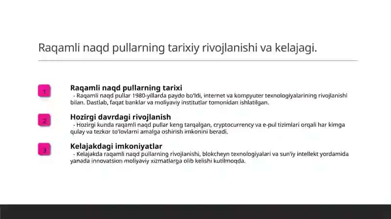 Raqamli naqd pullar 4