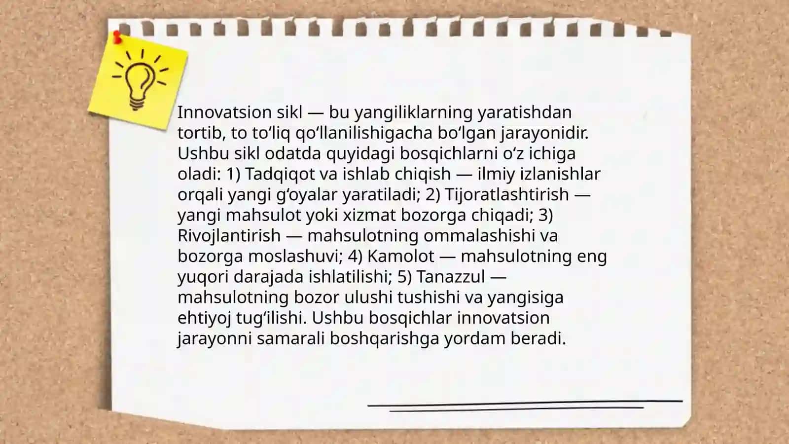 Innivatsion jarayonlarning modellari 4