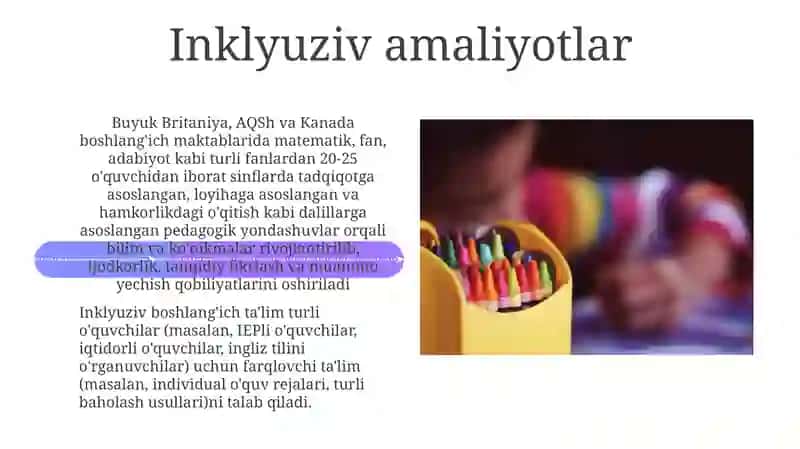 O'quv uslublariga moslashtirilgan ta'lim 4