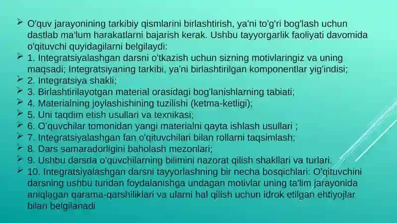 Tabiiy fan darslarida zamonaviy pedagogik texnologiyalardan foydalanish 4