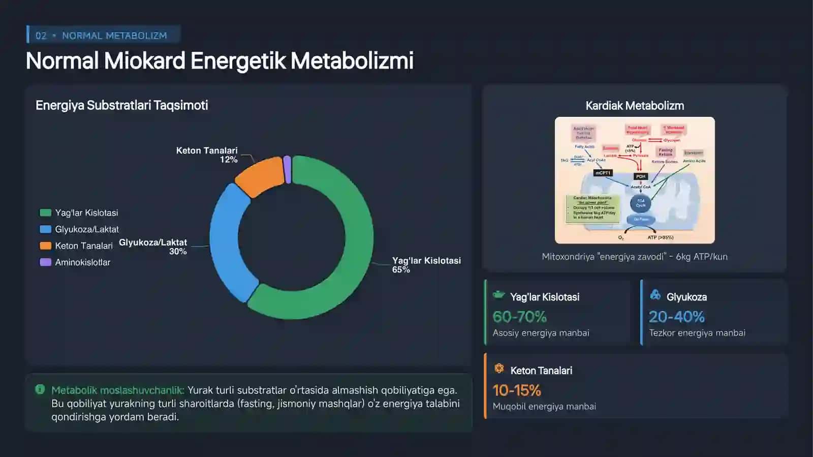 KARDIOVASKULYAR METABOLIZM Miokardda Modda Almashinuvining Buzilishi Metabolic Cardiomyopathies: Tushunchalar, Sabablar va Davolash 2026-yil Tibbiyot 4