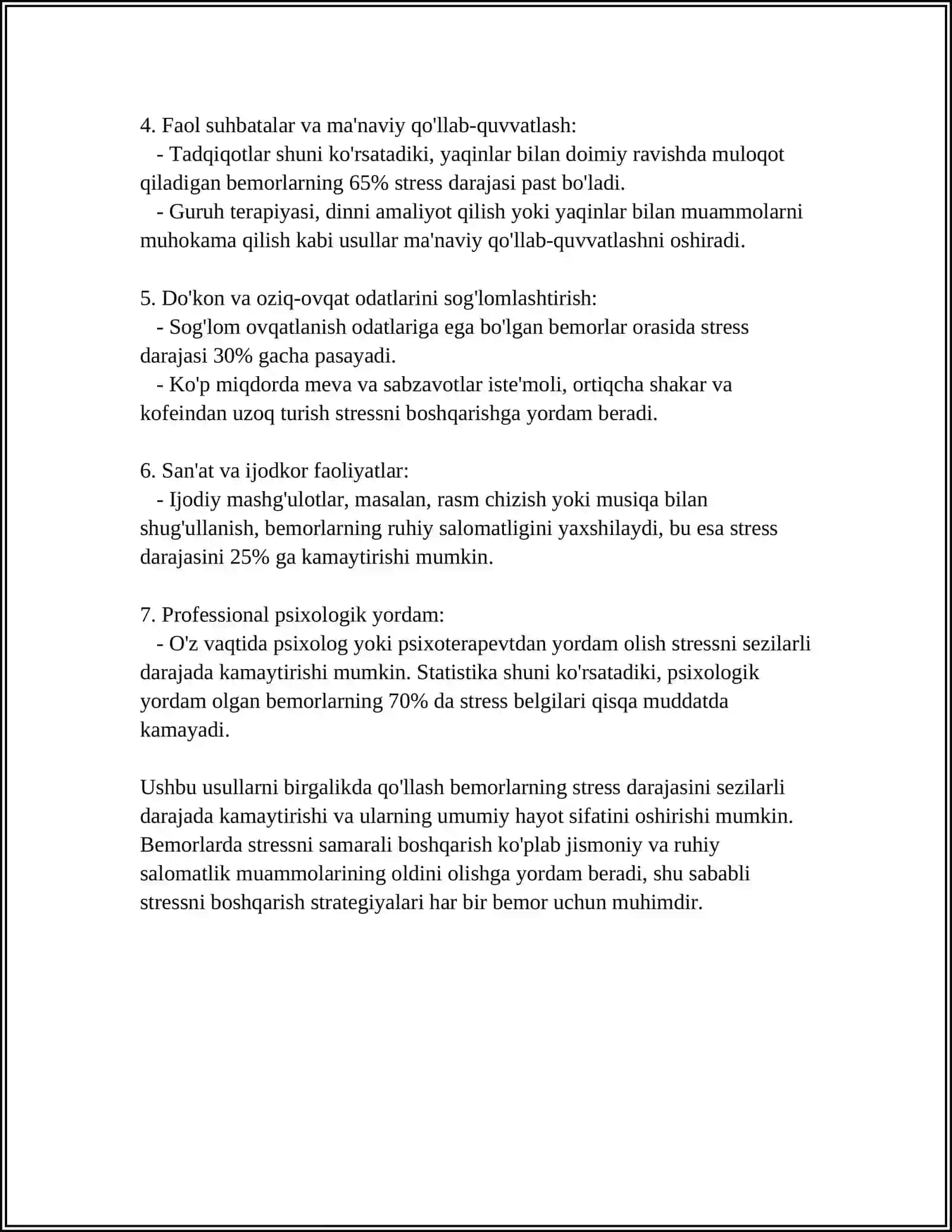 BEMORLARGA DORILARNI TOMCHILAB YUBORISH TEXNIKASI 4