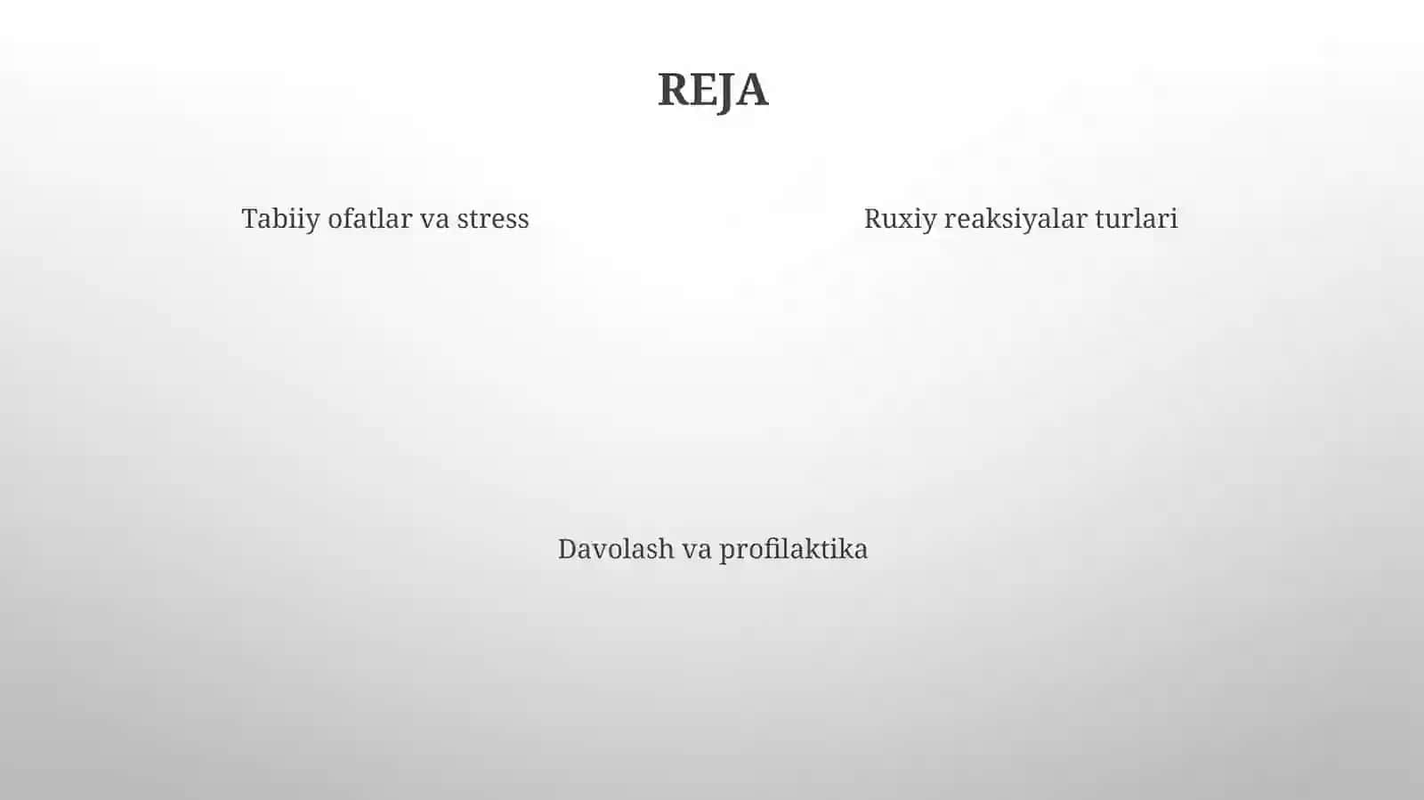 Tabiiy ofat va falokatlar natijasidagi ruxiy buzilishlar 4