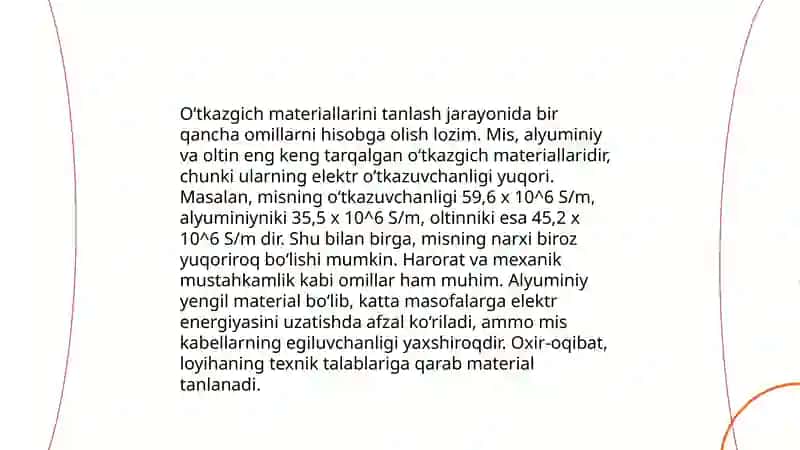 Elektr uzatish liniyalari turlari 4