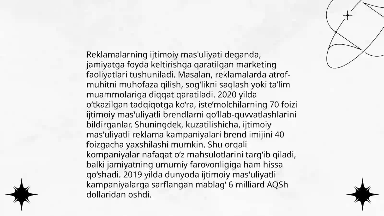 Reklamalarning ijtimoiy mazmun-mohiyati 4