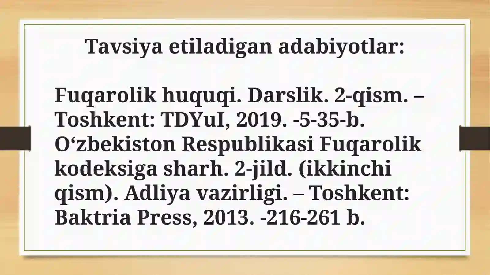 Фуқаролик ҳуқуқида айрбошлаш шартномаси 4