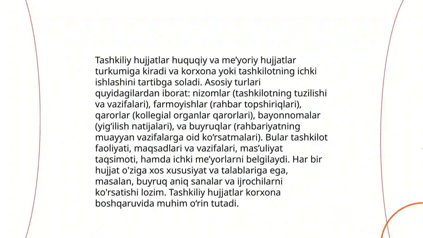 Tashkiliy hujjatlar va ularni rasmiylashtirish 4
