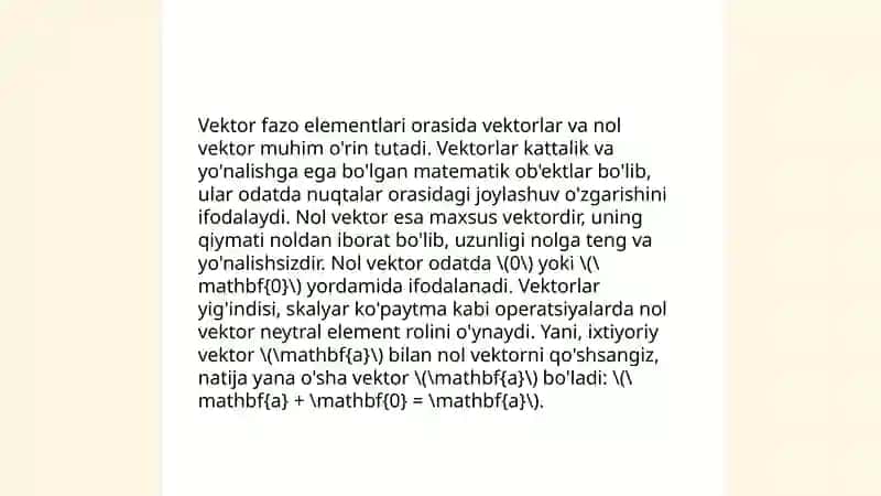 Vektor fazo tushunchasi 4